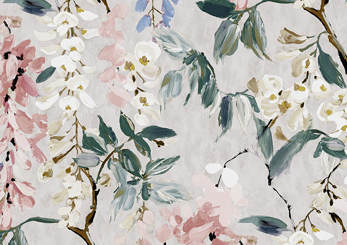 Wisteria, Blush - Made to Measure Curtains - Image 9